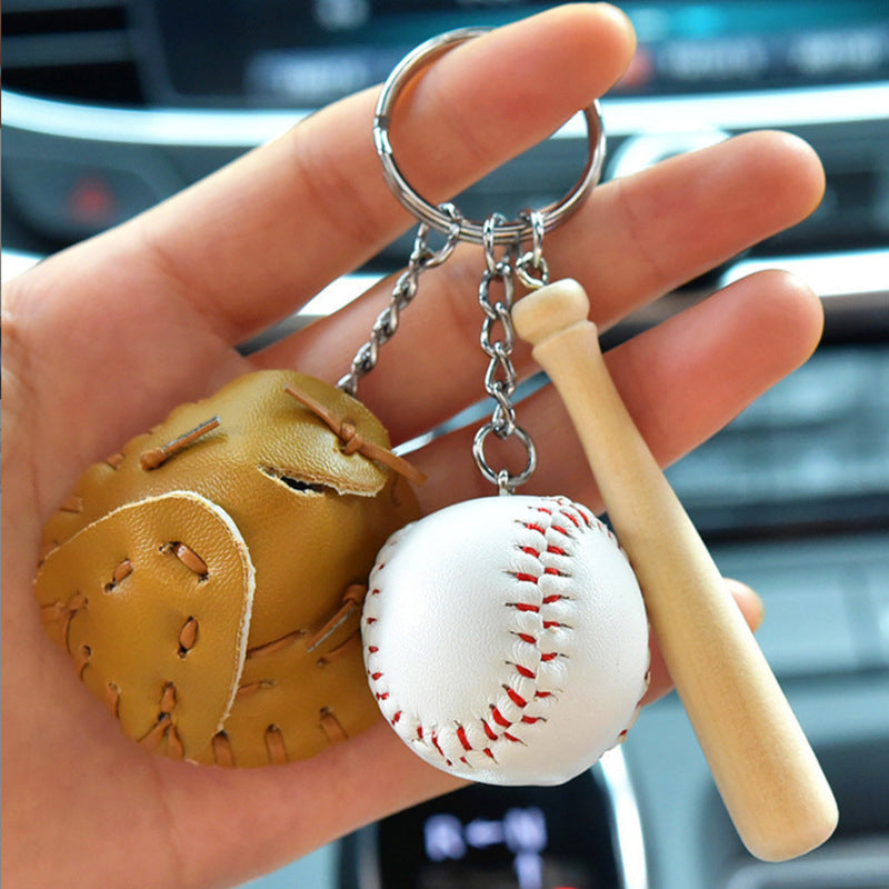 Porte-clés de baseball créatif