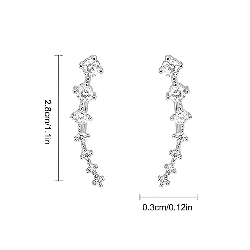 Boucles D'oreilles Clous Avec Diamant(s) - Occasion, Bijou élégant Et Brillant