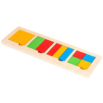 Jeu de Tri en Bois avec Formes Géométriques