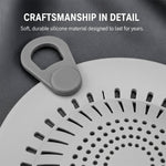 Capteur de Cheveux en Silicone &amp; Filtre Anti-Obstruction