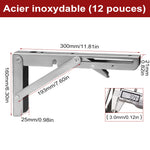 Support de partition triangulaire pliable