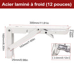 Support de partition triangulaire pliable