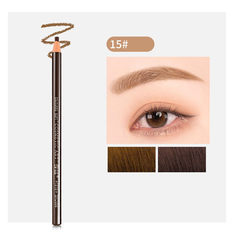 Crayon à Sourcils en Bois Imperméable (12 PCS)