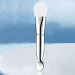 Brosse à poils doux et masque en silicone