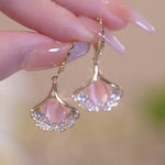 Boucles D'oreilles Ginkgo Uniques Et Élégantes