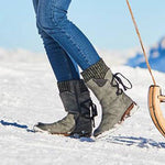 Ciaovie™ Bottes D'hiver à Lacets