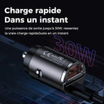 Chargeur de voiture avec fonction de charge rapide