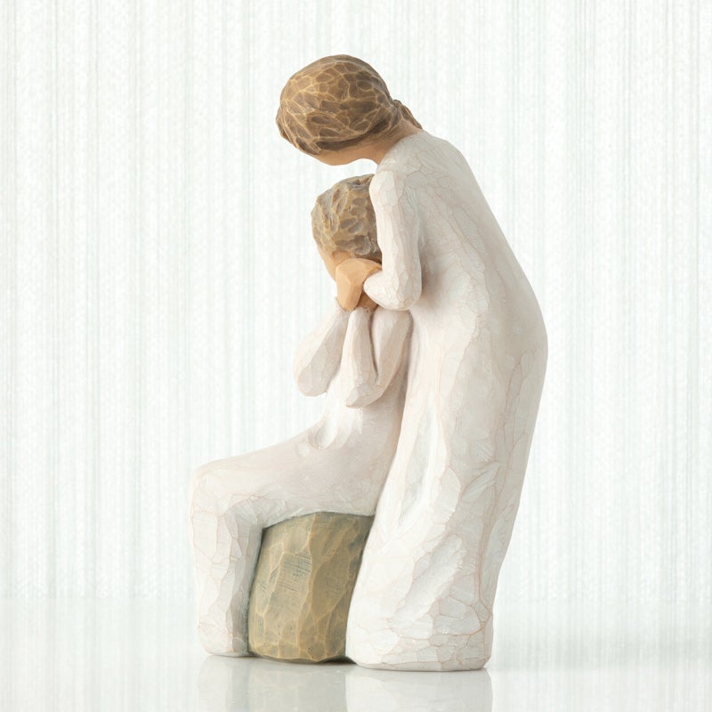 Statue Parent-enfant Décoration en Résine