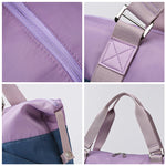 Sac de voyage de grande capacité à couleurs vives