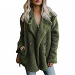 Ciaovie ™ Veste en Peluche pour Femmes en Polaire