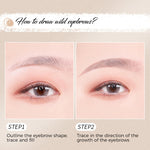 Crayon à Sourcils en Bois Imperméable (12 PCS)