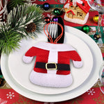 Ciaovie™ Costume de Père Noël de Porte-Couverts Décoration