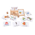 Jouet de Blocs de Construction D'alphabet pour Enfants
