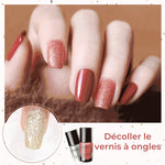 Décoller le vernis à ongles