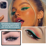 Eyeliner réutilisable et autocollants pour cils (4 paires)
