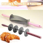 Ciaovie™ Rouleau à Pâtisserie (Pour Croissants / Réglable)
