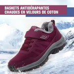 Ciaovie™ Baskets Antidérapantes Chaudes en Velours de Coton