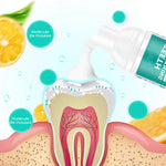 Mousse de nettoyage des dents