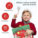 Calendrier De Compte à Rebours 24 jours Bricolage Perlé Boîte Aveugle Cadeau De Noël Bracelet