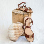 Ciaovie™ Sandales à Talon Plat et Bout Ouvert