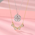 Collier Creux Trèfle à quatre feuilles