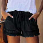 short en Jean décontracté pour femme