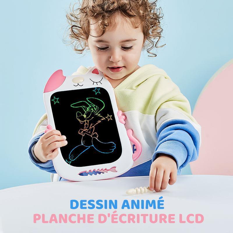 Dessin Animé Planche D'écriture LCD Colorée