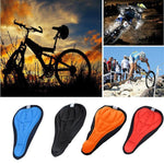 Couvre-selle de vélo souple en silicone 3D