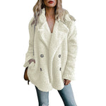 Ciaovie ™ Veste en Peluche pour Femmes en Polaire