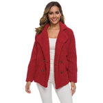 Ciaovie ™ Veste en Peluche pour Femmes en Polaire