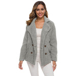 Ciaovie ™ Veste en Peluche pour Femmes en Polaire