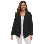 Ciaovie ™ Veste en Peluche pour Femmes en Polaire