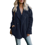 Ciaovie ™ Veste en Peluche pour Femmes en Polaire