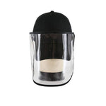 Casquette de Protection Amovible Anti-salive Anti-poussière