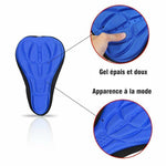 Couvre-selle de vélo souple en silicone 3D