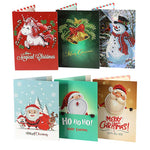Ciaovie™ Peinture de Diamant Strass Carte de Voeux de Noël (8 CARTES)