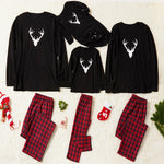 Ciaovie™ Pyjama de Famille de Noël avec Motif de Renne