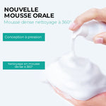 Mousse de nettoyage des dents