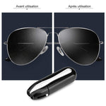 Ciaovie™ Brosse de Nettoyage pour Lunettes Portable