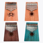 Kalimba 17 clés Professionnel Pouce Piano Instrument