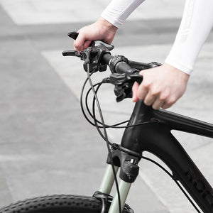 Poignées de Vélo Ergonomiques à Absorption des Chocs avec Cornes (1 paire)