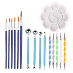 Ensemble D'outils Peinture pour Mandala (20 pièces)
