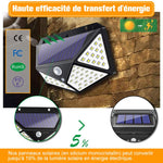 Lampe Solaire Extérieur Étanche 100 LED