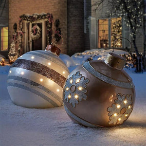 Boule de Décoration Gonflable de Noël en plein air