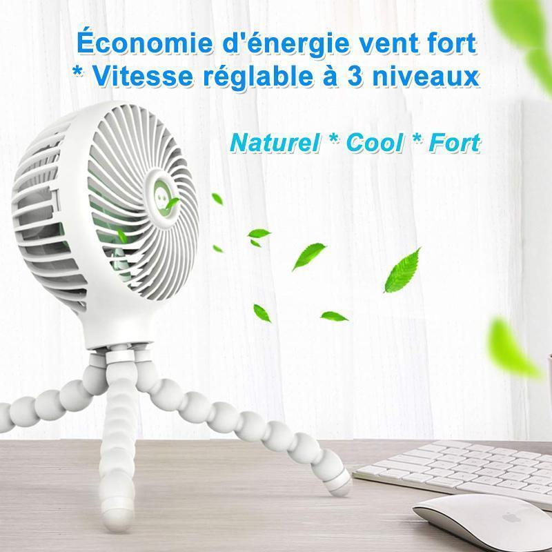 Mini Ventilateur Portatif Déformable
