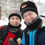 Ciaovie™ Ensemble Hiver Bonnet avec Écharpe en Tricot