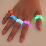 Ciaovie™ Bague Lumineuse Colorée en Résine