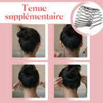 Peigne Fixateur de Finition pour Cheveux