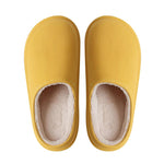 Chaussons d'hiver unisexe imperméables et chauds
