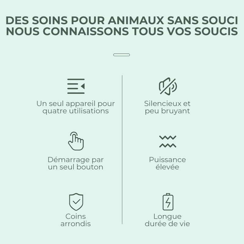 Rasoir pour Animaux de Compagnie